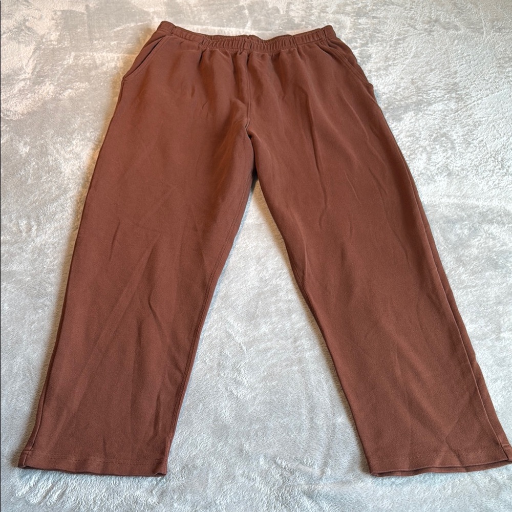 NWOT Big Bud Press Many Colors Easy Pants Sweatpants Brown Size XL Unisex - Picture 2 of 13